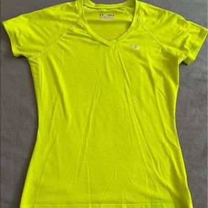 Under Armour Green V-neck shirt